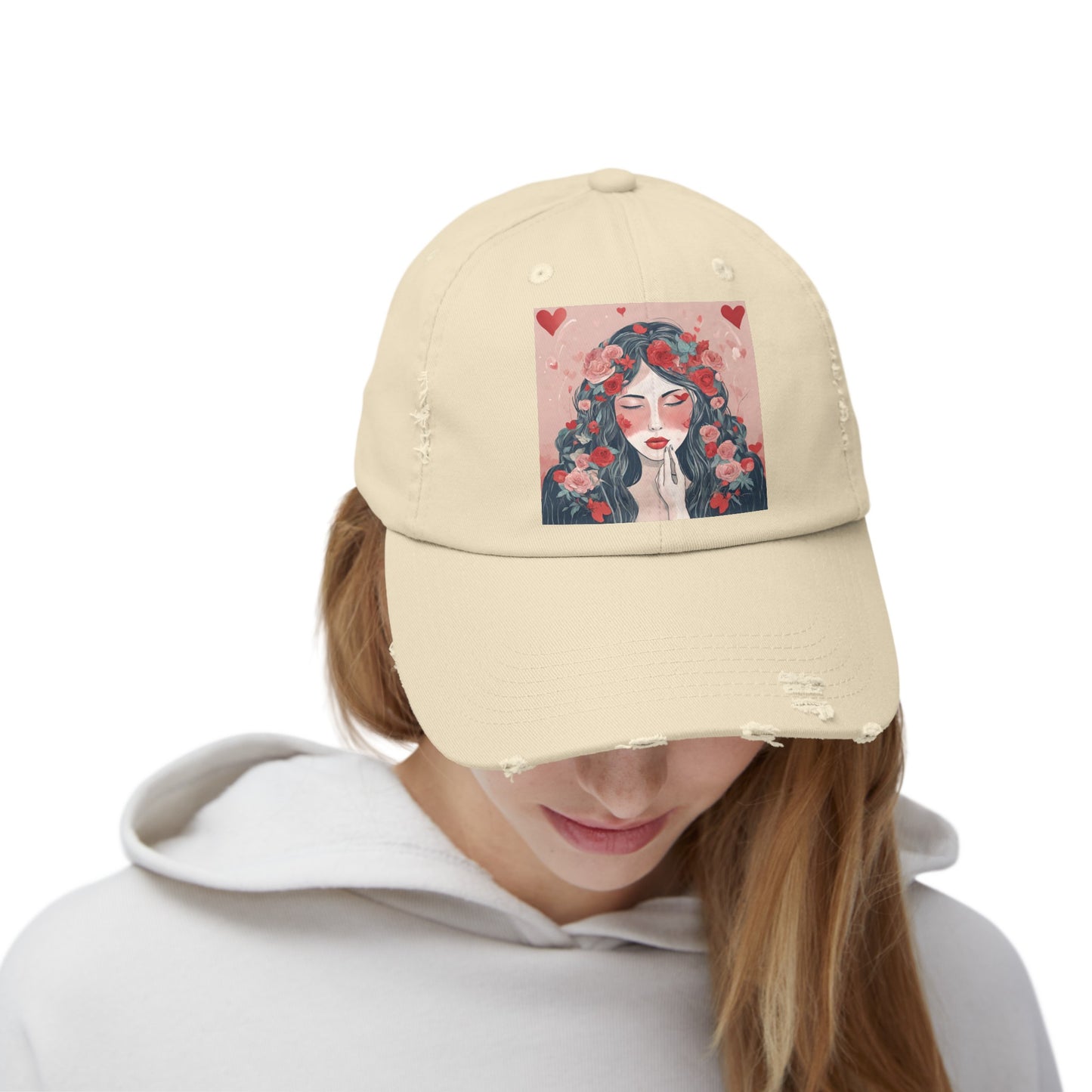 Unisex Distressed Cap