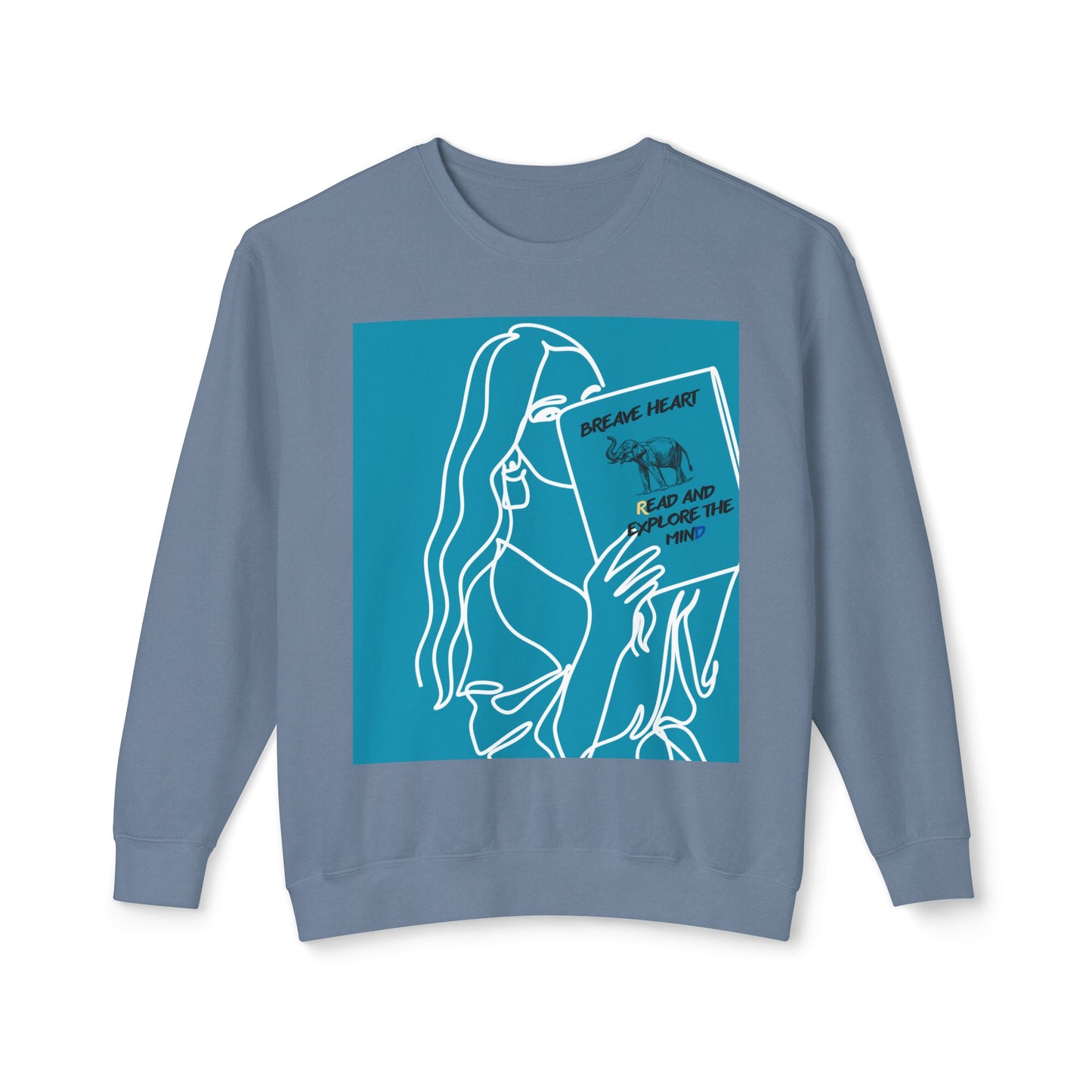 Unisex Lightweight Crewneck Sweatshirt