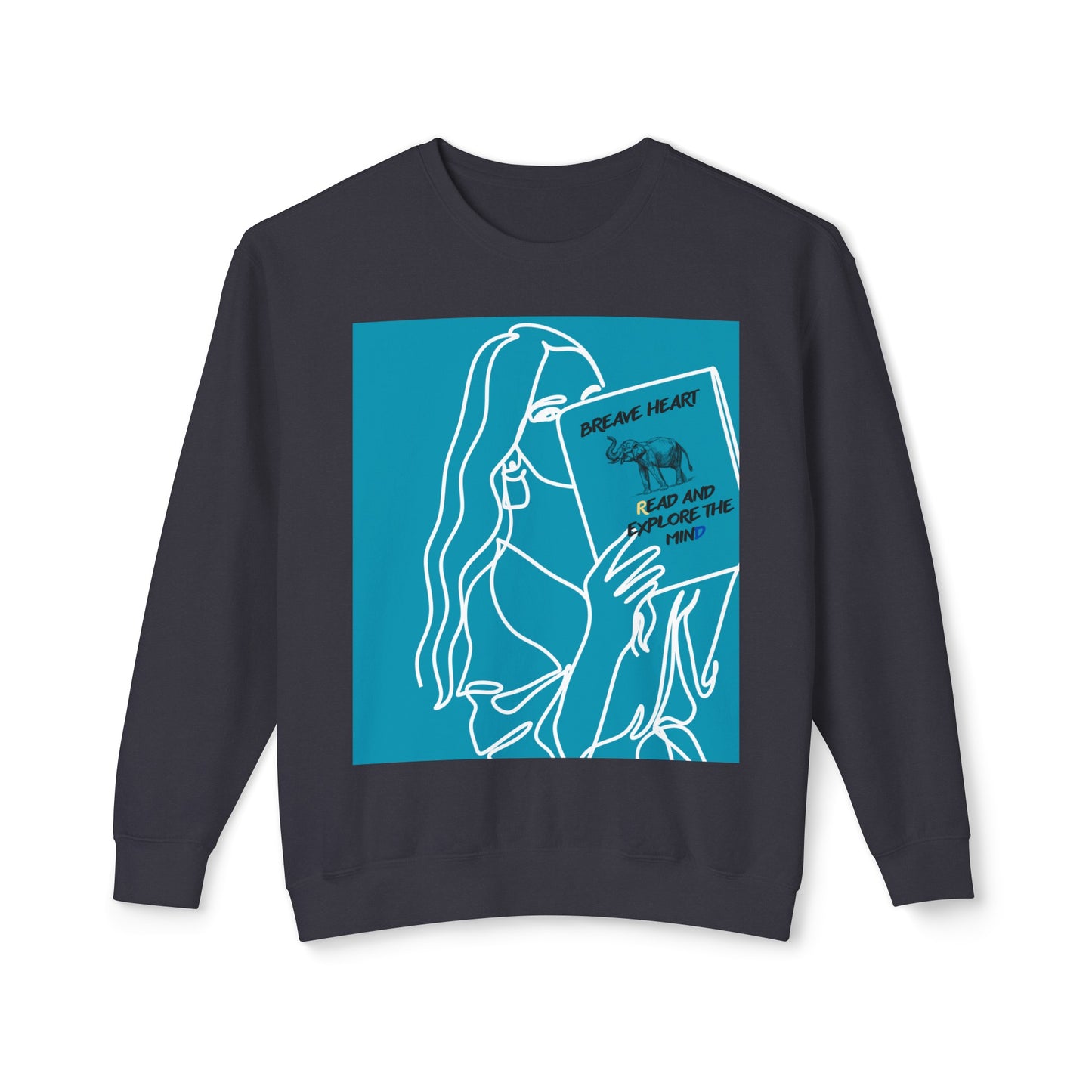 Unisex Lightweight Crewneck Sweatshirt