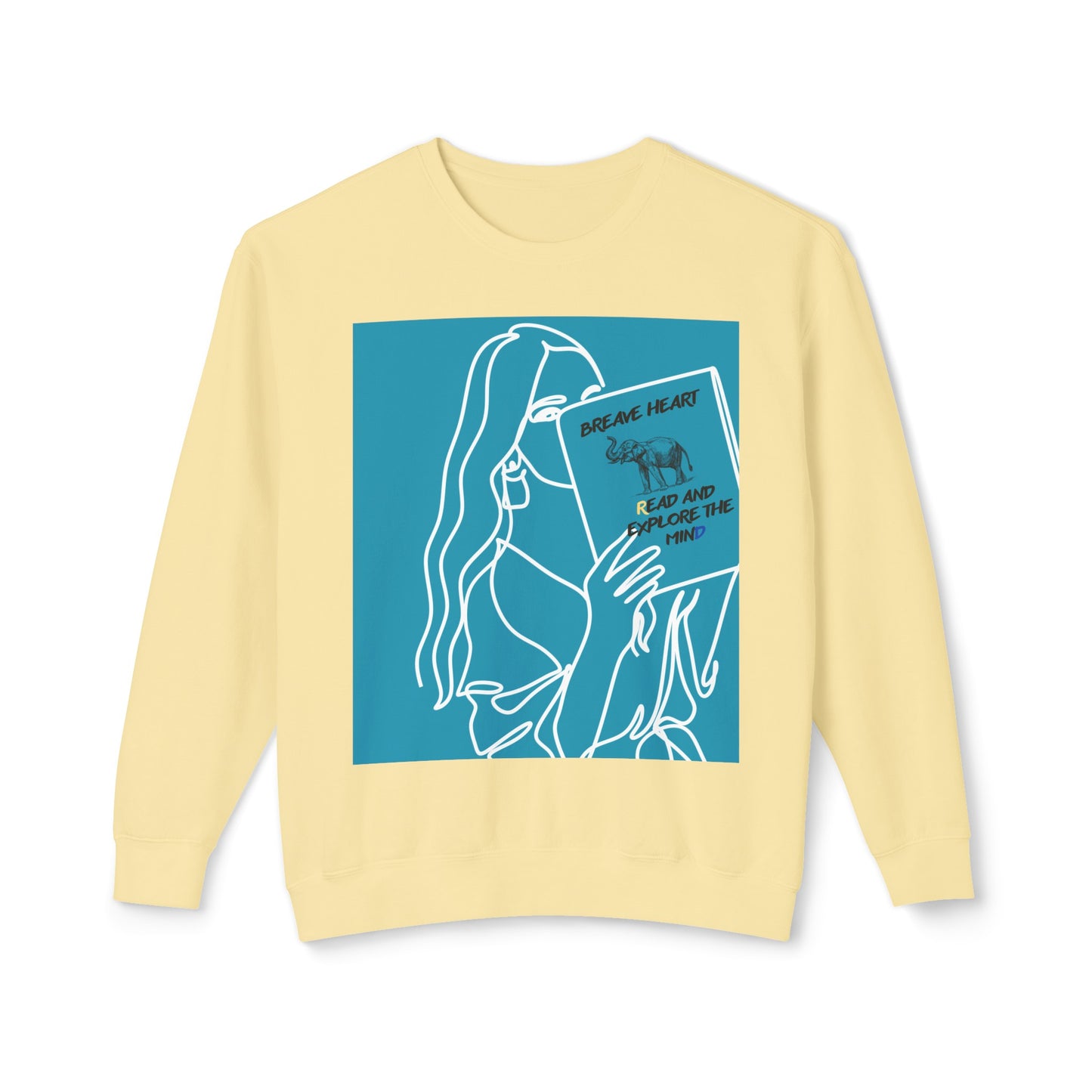 Unisex Lightweight Crewneck Sweatshirt