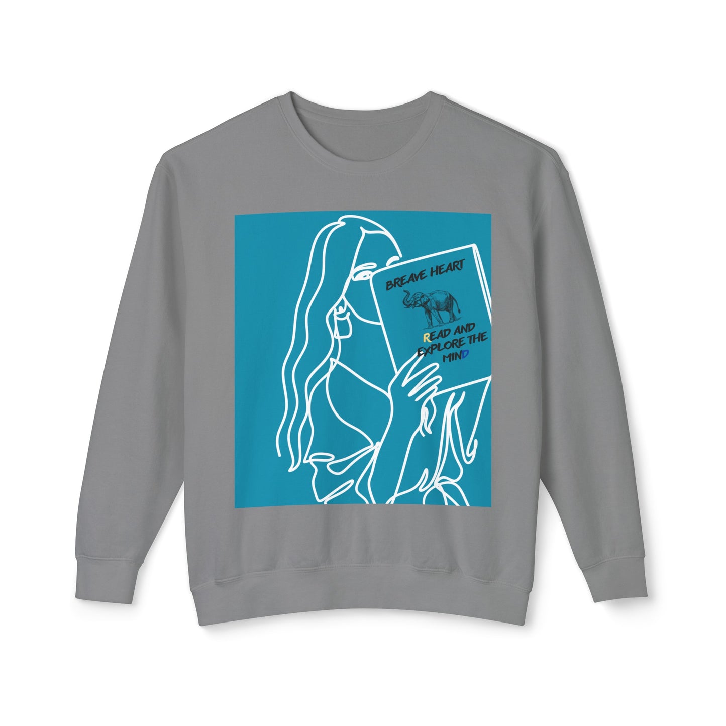 Unisex Lightweight Crewneck Sweatshirt