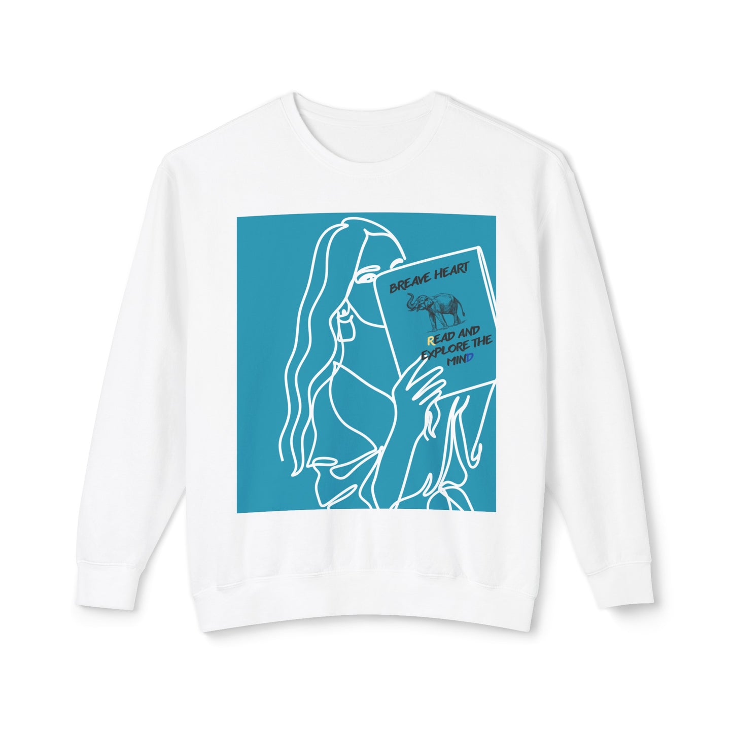 Unisex Lightweight Crewneck Sweatshirt