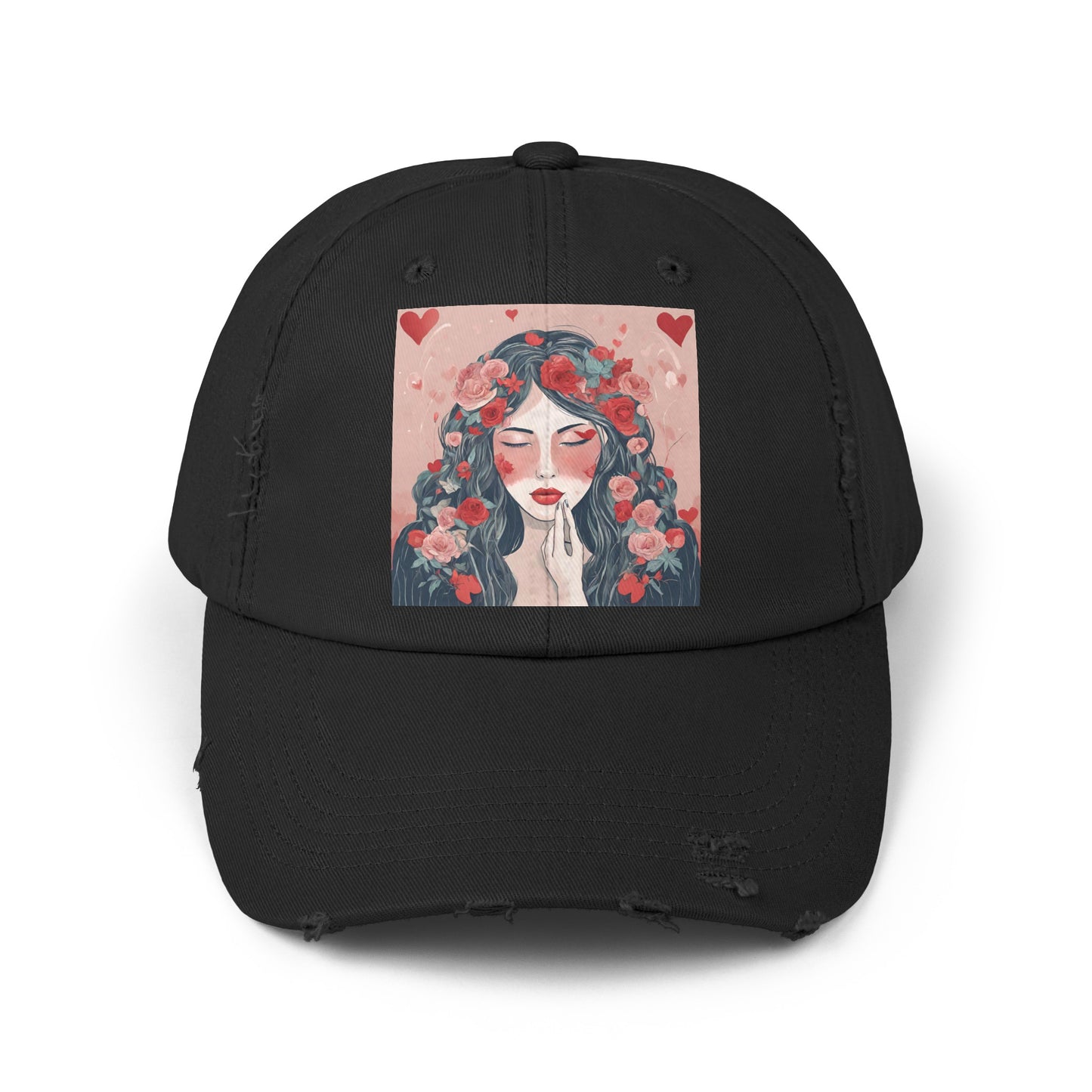 Unisex Distressed Cap