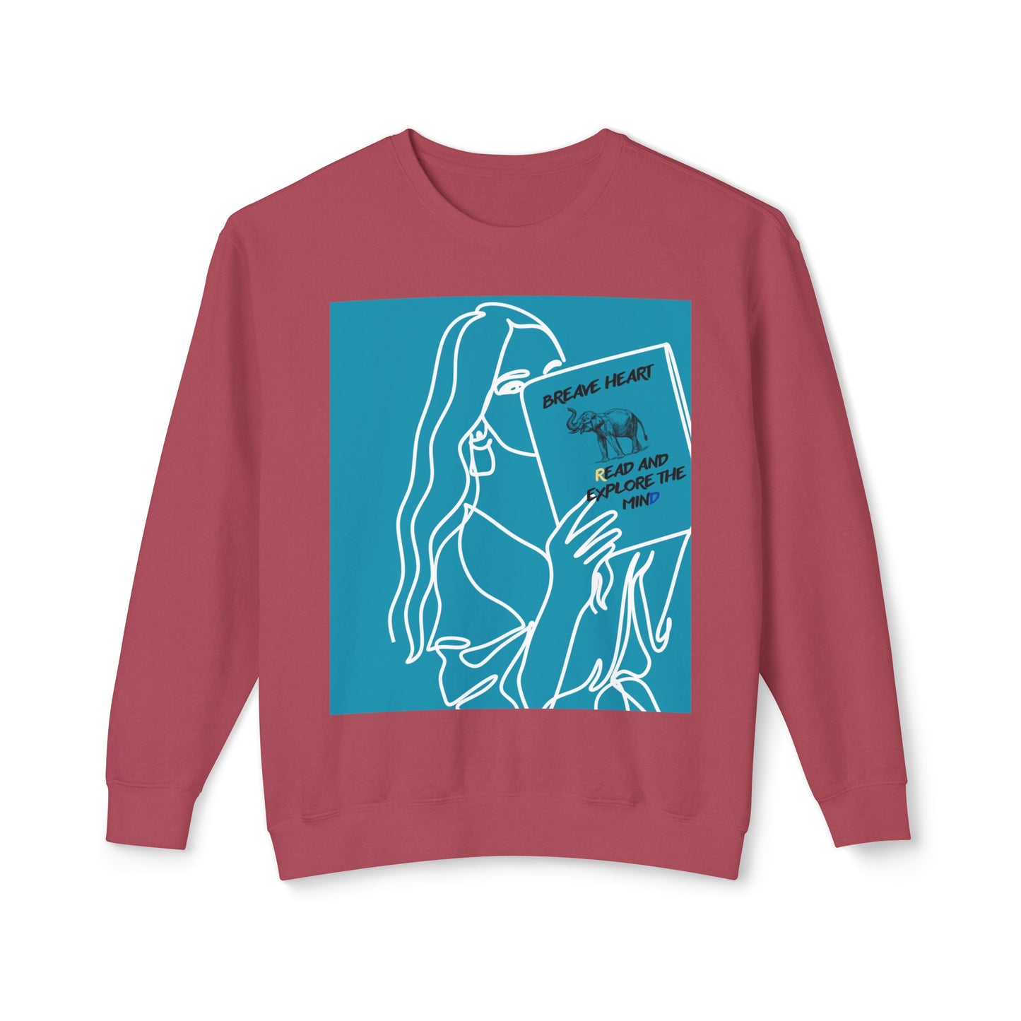 Unisex Lightweight Crewneck Sweatshirt