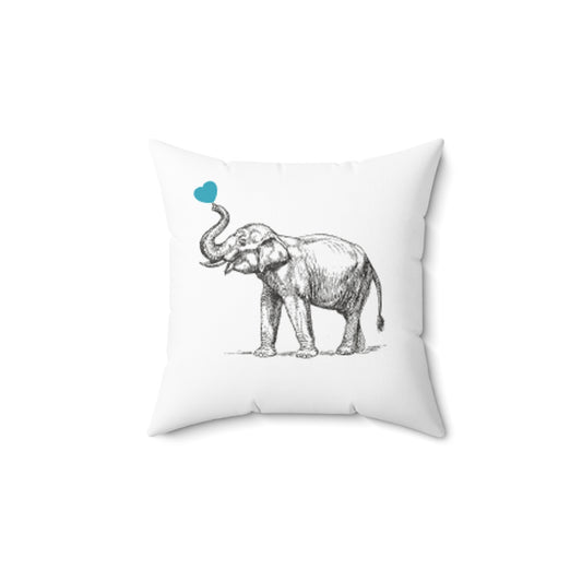 Spun Polyester Square Pillow