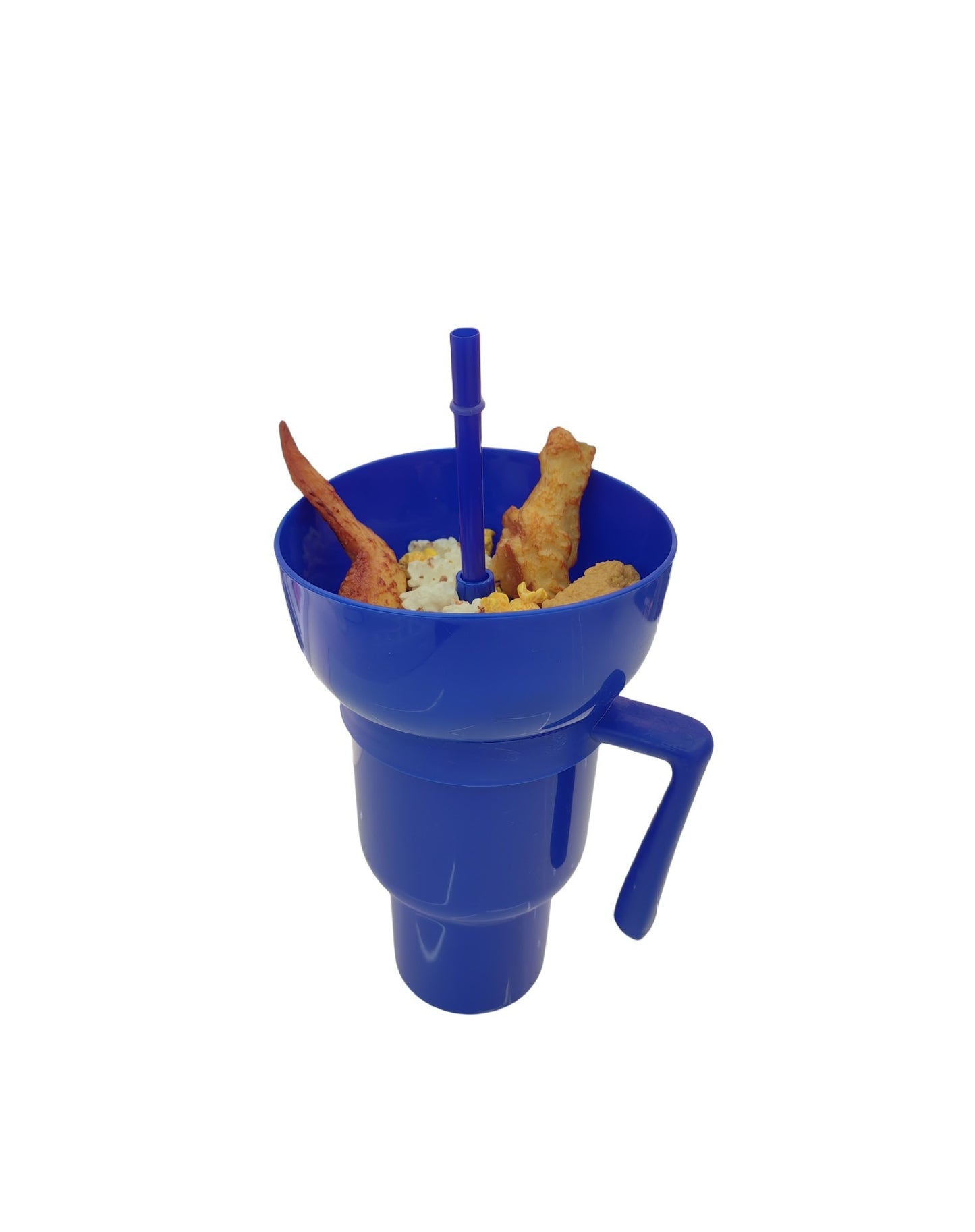 Rice popcorn bucket drink cola juice straw cup popcorn cola bucket